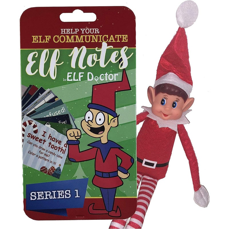 Elf Doctor Notes: Educational Activity Accessories for Your Favorite Christmas Elf - Pack of 30 - Image 1
